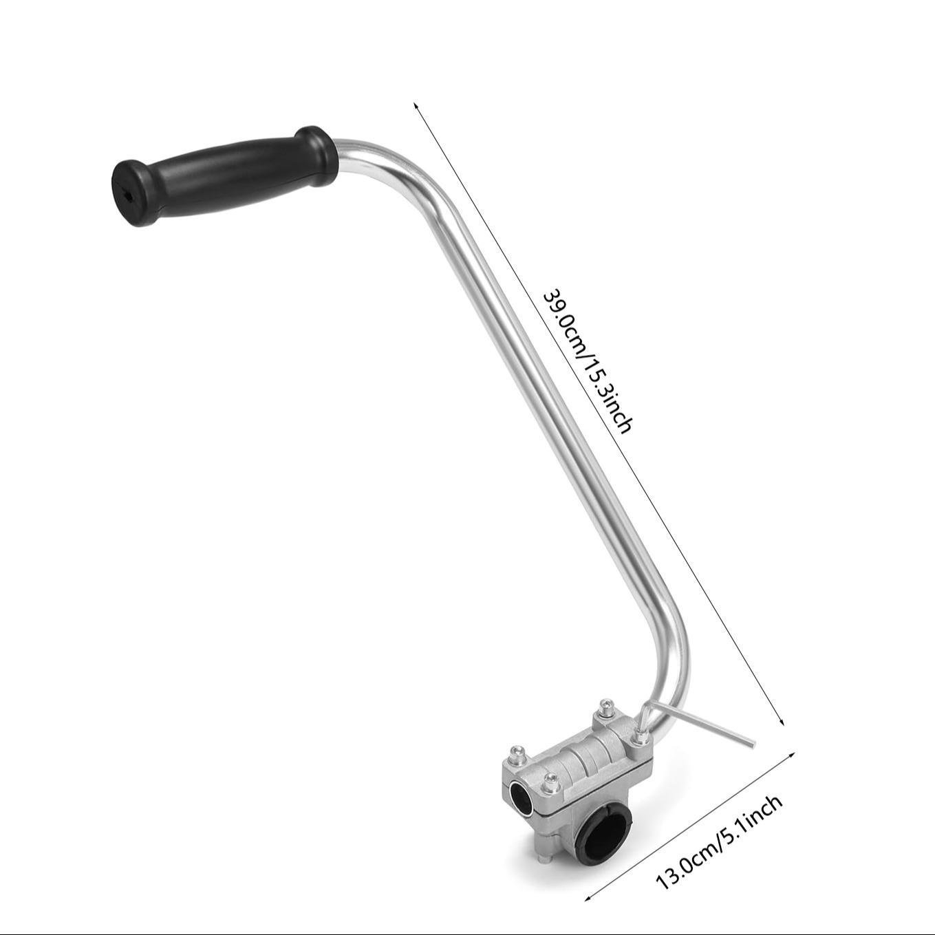 Grass Trimmer Handle, Aluminum Trimmer Handle with Bracket Clip, Multifunctional Garden Trimmer Handle, Power Tool Accessories Grass Trimmer Handle, Aluminum Trimmer Handle with Bracket Clip, Multifunctional Garden Trimmer Handle, Power Tool Accessories