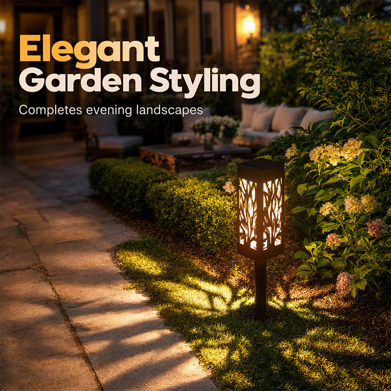 6-pack Waterproof Solar Garden Stake Lights