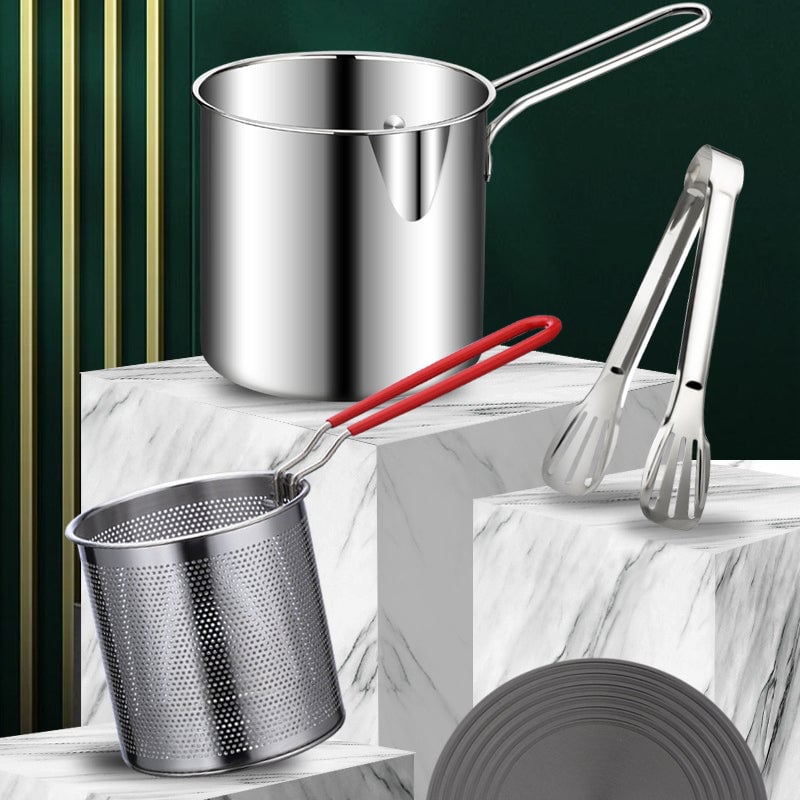 shophaveno® Multifunctional 304 Stainless Steel Fryer
