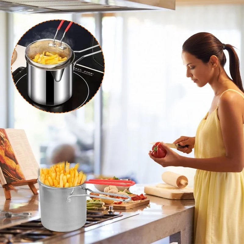 shophaveno® Multifunctional 304 Stainless Steel Fryer