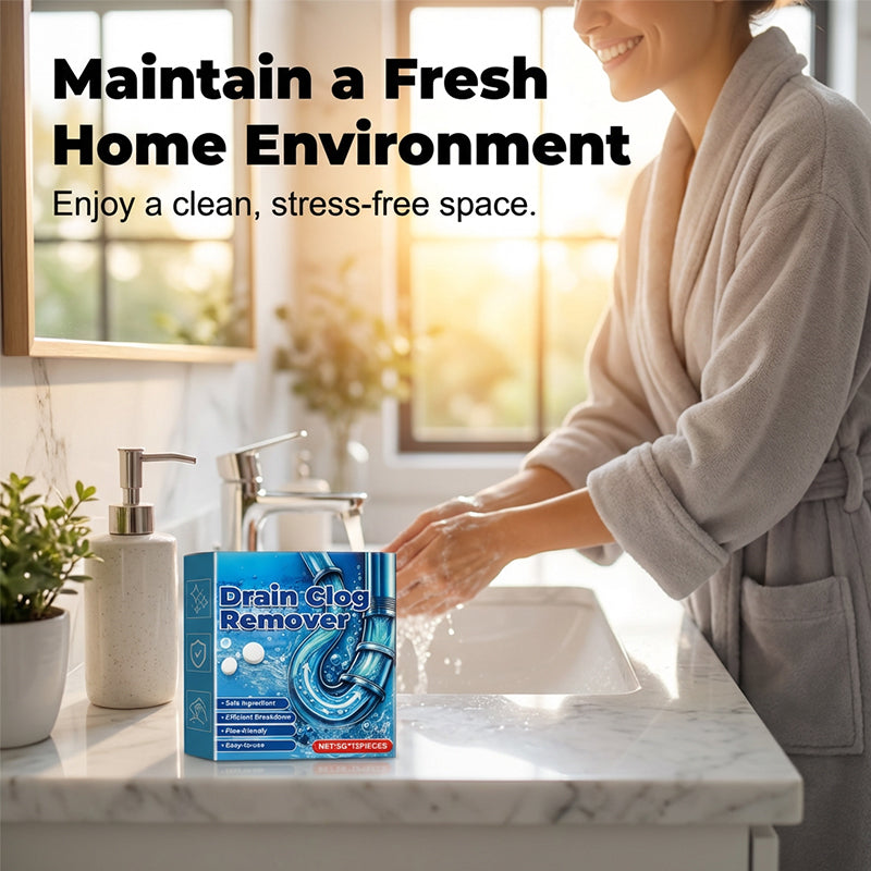 📢📢BUY 2 GET 3 FREE⏰Effervescent Drain Clog Remover Tablets🧼