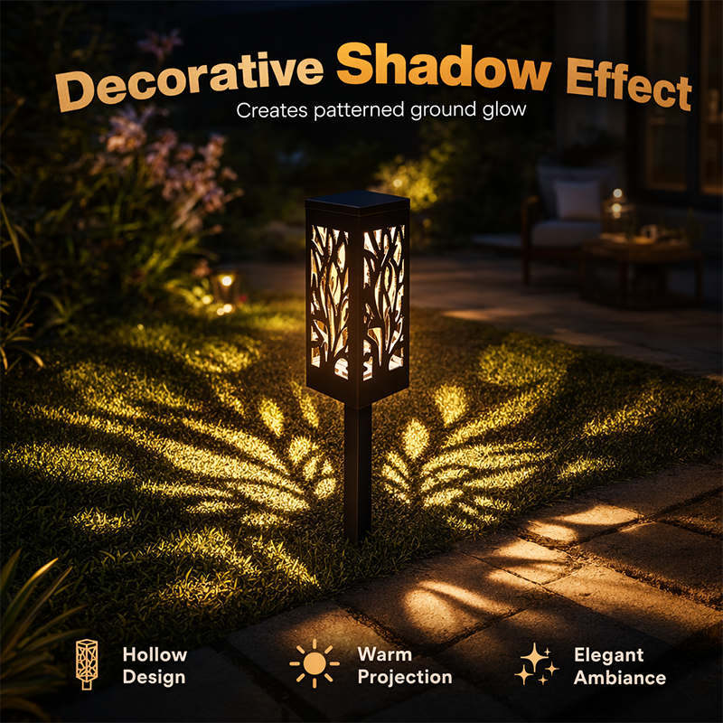 6-pack Waterproof Solar Garden Stake Lights