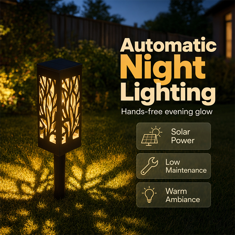 6-pack Waterproof Solar Garden Stake Lights