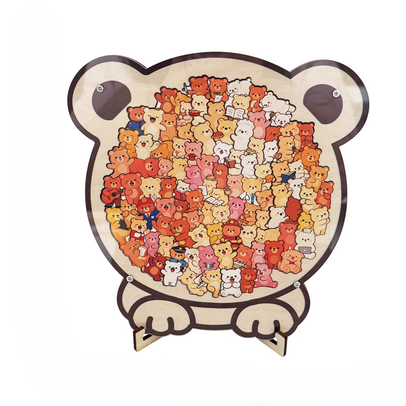 🎁Christmas Sale 49% OFF animal Shaped Wooden Jigsaw Puzzle
