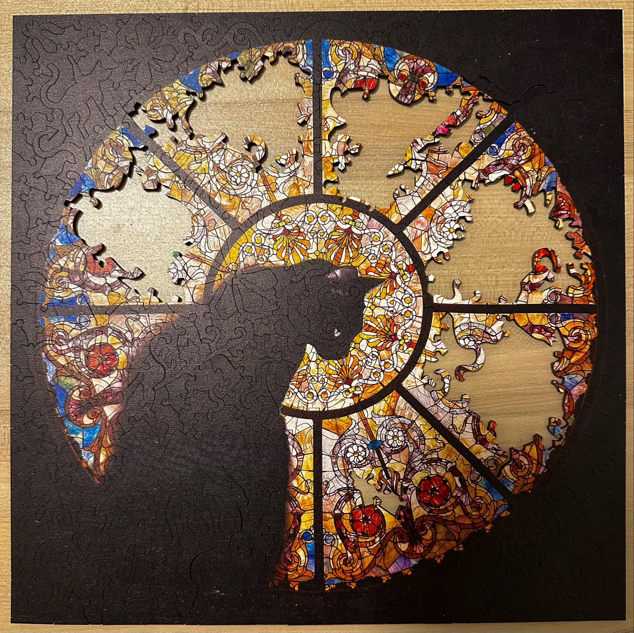 ✨Church Cat -276 Piece Wooden Jigsaw Puzzle🧩