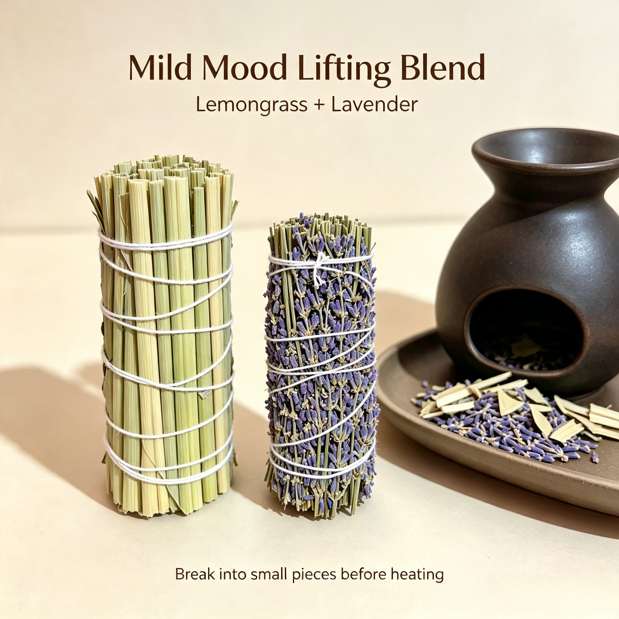 Plant-based aromatherapy herbs - can be freely combined