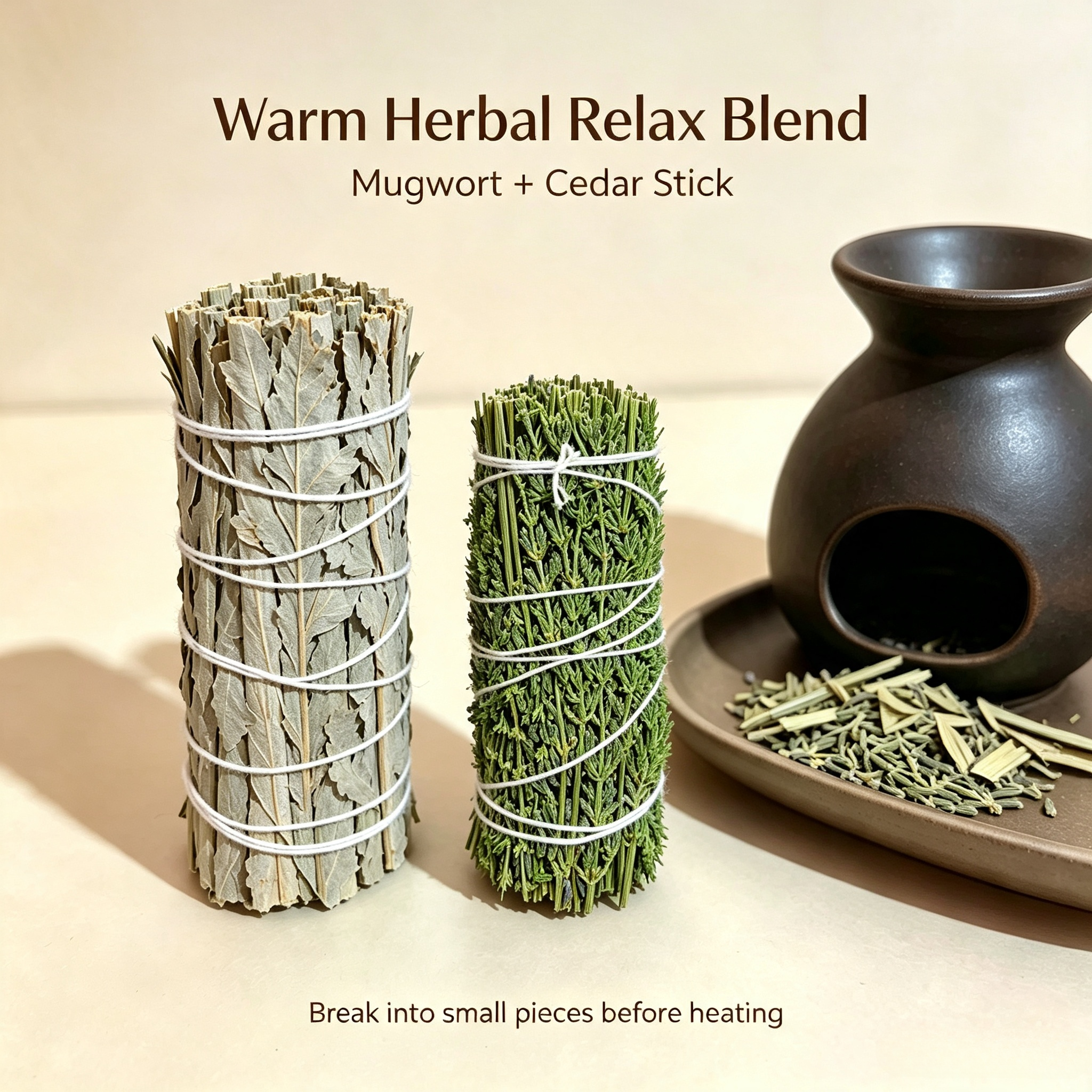 Plant-based aromatherapy herbs - can be freely combined