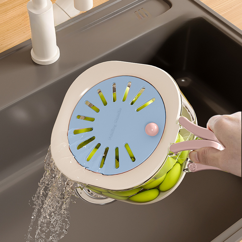 Multifunctional fruit washing bowl