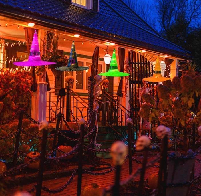 🧙HALLOWEEN PRESALE 48% OFF-Glowing Witch Hat - 2 in 1 Hanging/Wearable(BUY 8 GET FREE SHIPPING)