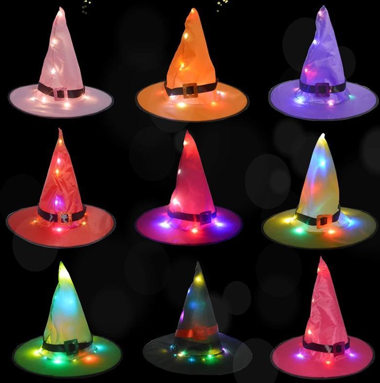 🧙HALLOWEEN PRESALE 48% OFF-Glowing Witch Hat - 2 in 1 Hanging/Wearable(BUY 8 GET FREE SHIPPING)