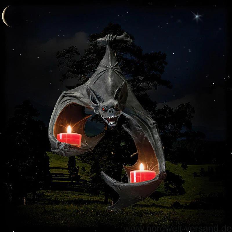 🔥HOT SALE - 49% OFF 🔥Halloween LED Bat Wall Candle Holder (Free Shipping for 2 or More)