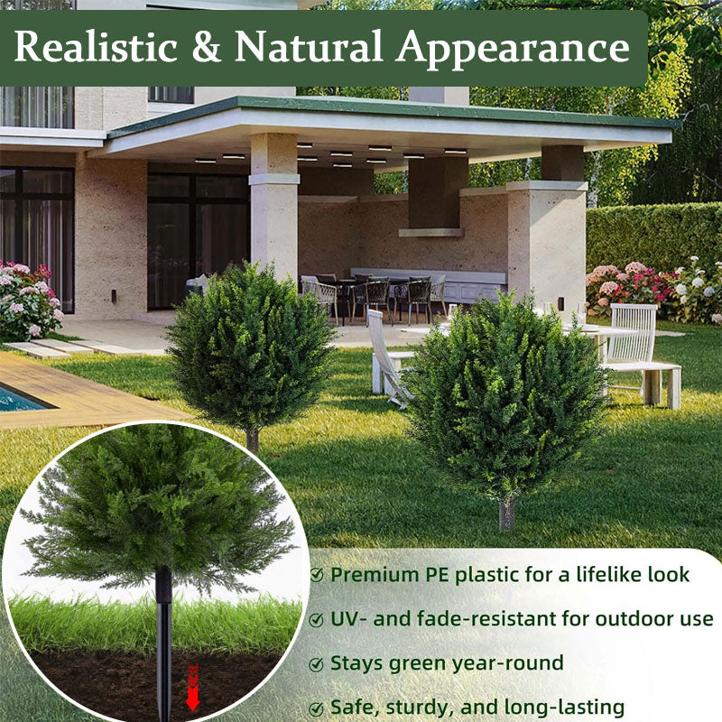 Artificial Cedar Landscape Tree – Outdoor Porch & Garden Decor