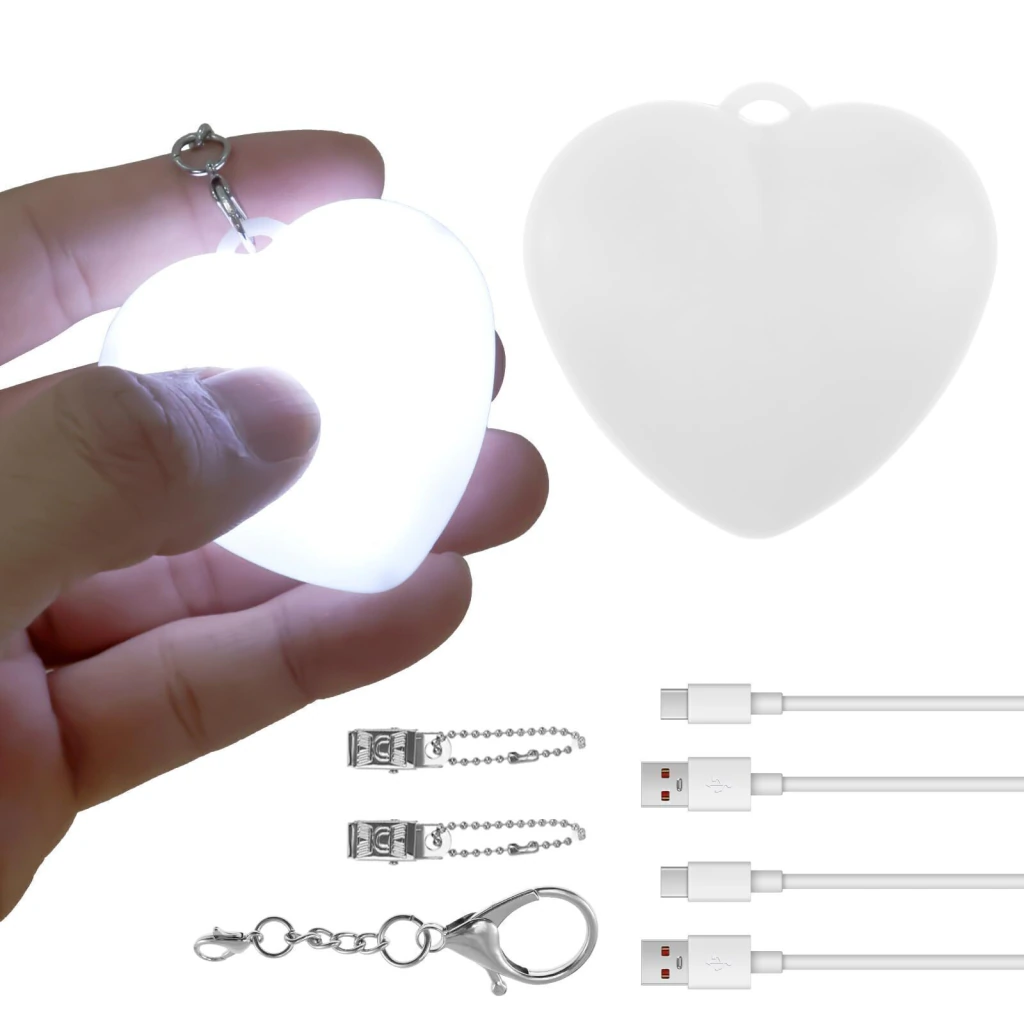 LED keychain light with automatic sensor❤️