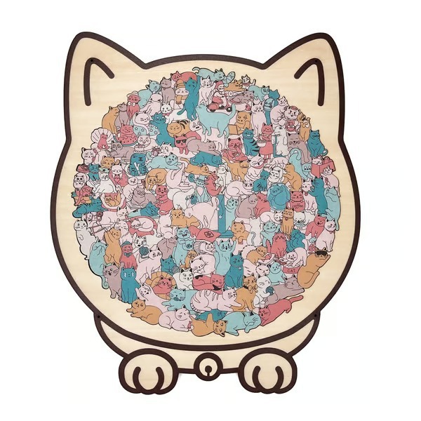 🎁Christmas Sale 49% OFF animal Shaped Wooden Jigsaw Puzzle