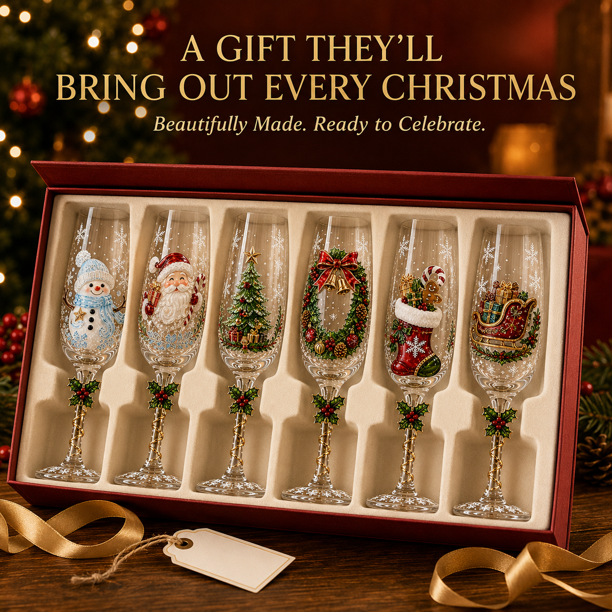 Christmas 3D Glass Collection