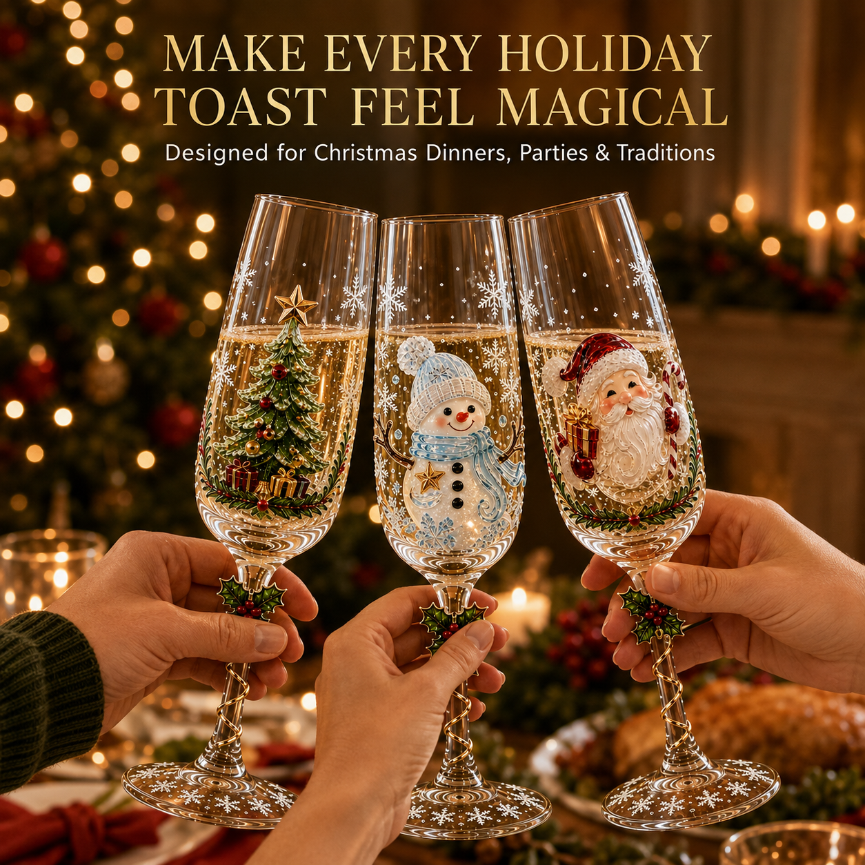 Christmas 3D Glass Collection