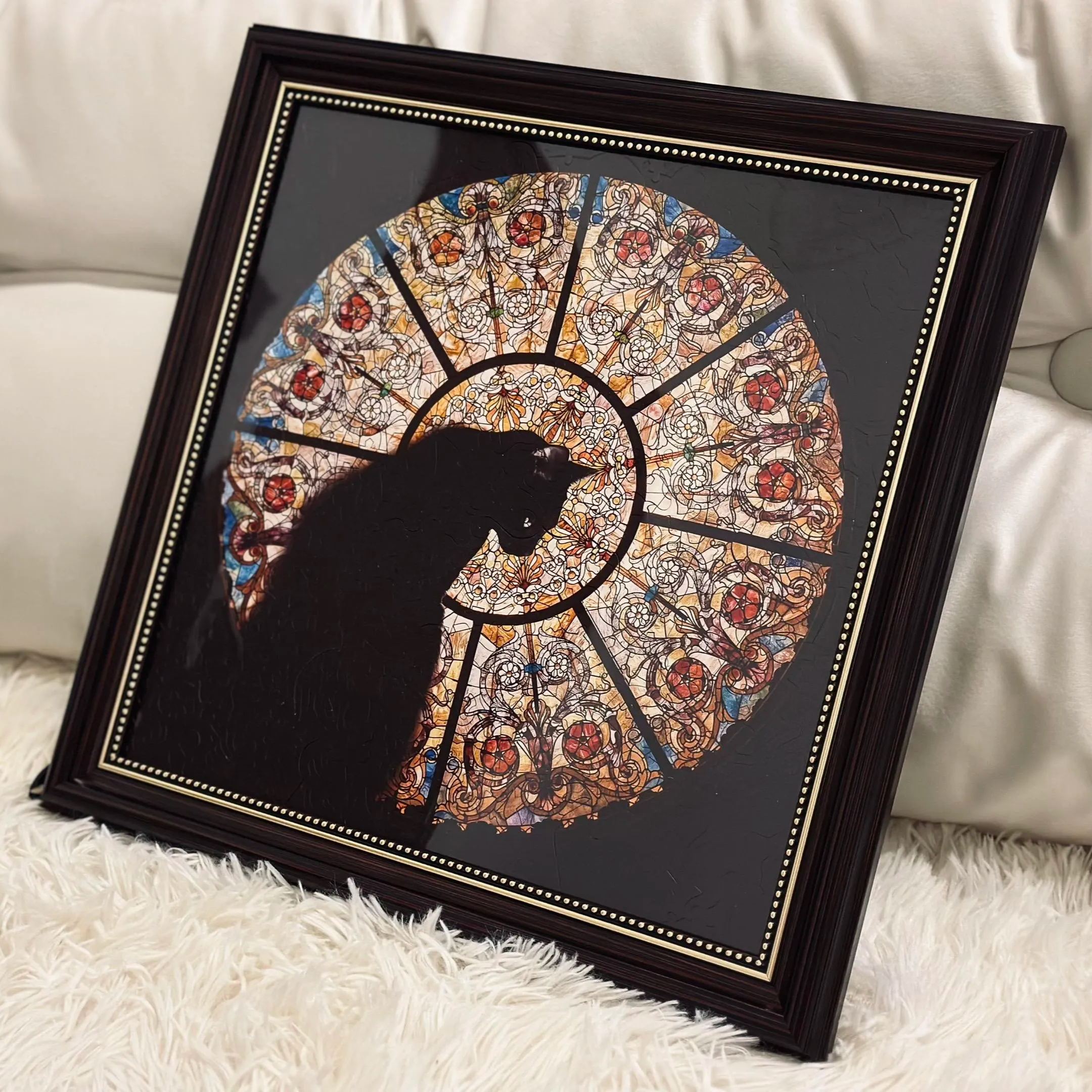 ✨Church Cat -276 Piece Wooden Jigsaw Puzzle🧩