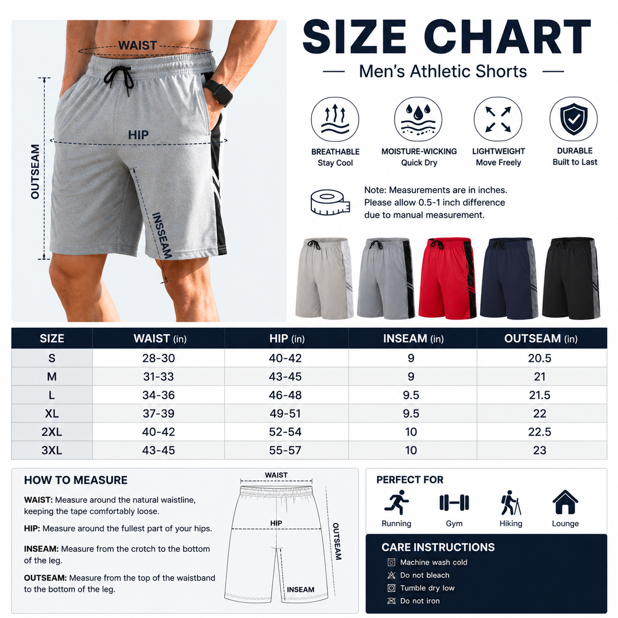 5 Pack: Men’s 9" Mesh Shorts – Athletic Gym, Workout, Basketball, Running, Casual Lounge Activewear Pockets