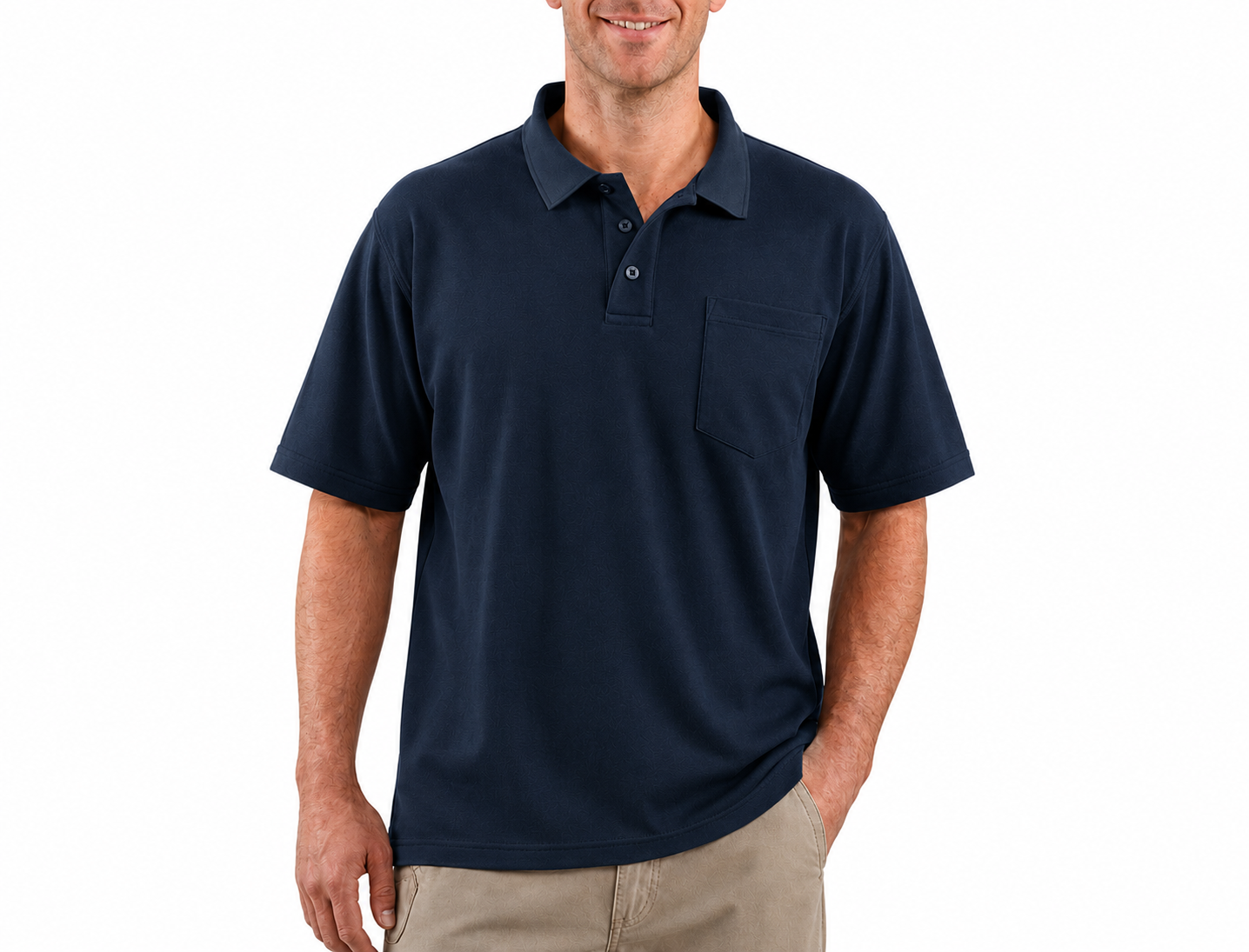 Last Day Promotion 🔥🔥CHT Men's Workwear Loose Fit Heavyweight POLOS (Also Available in Big & Tall)