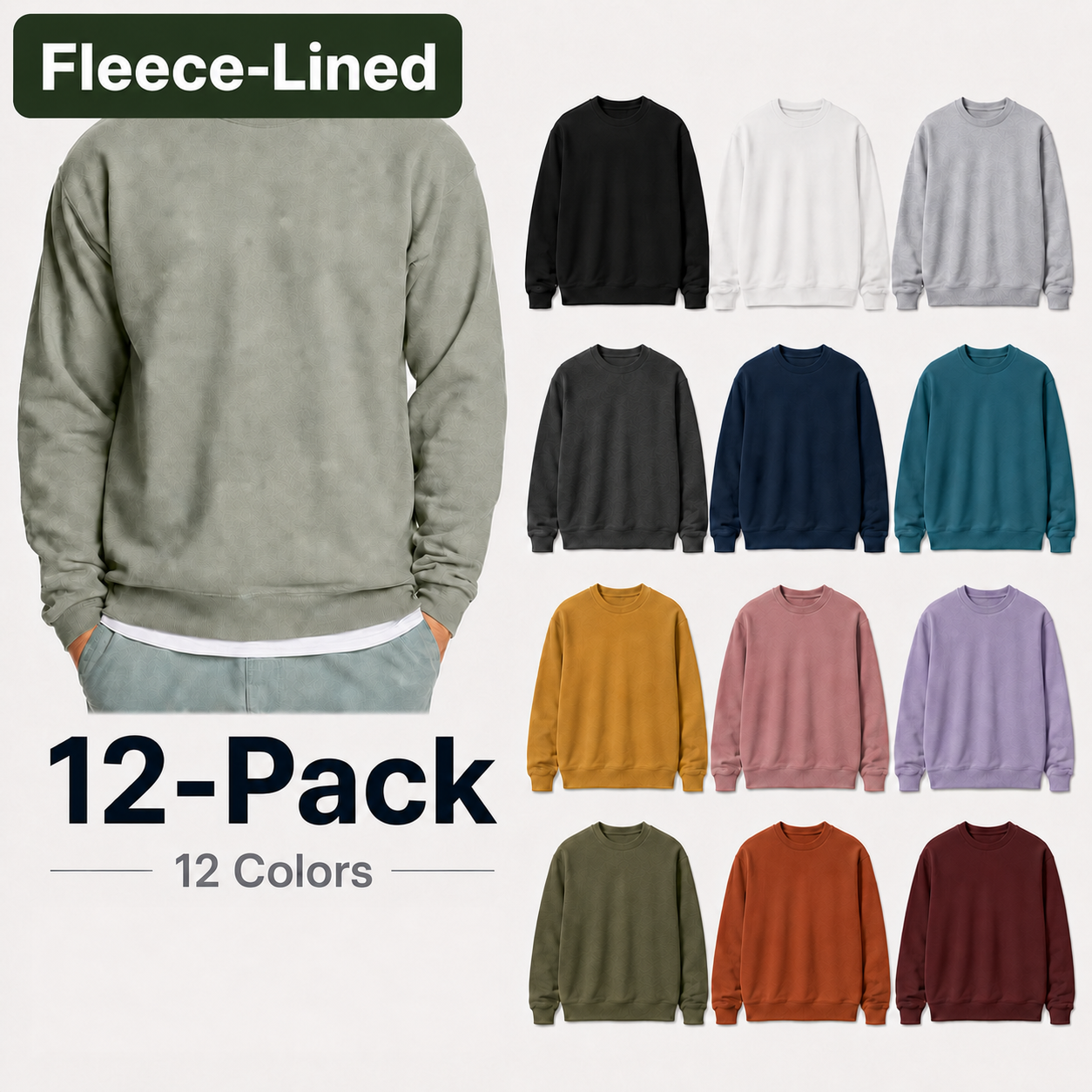 Men's-crewneck-sweatshirt-multipack
