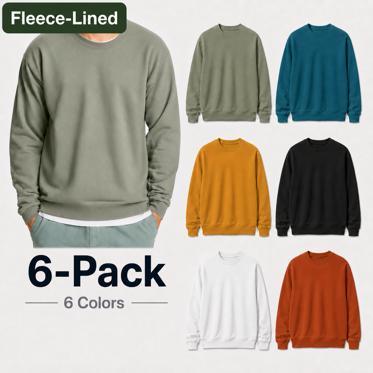 Men's-crewneck-sweatshirt-multipack