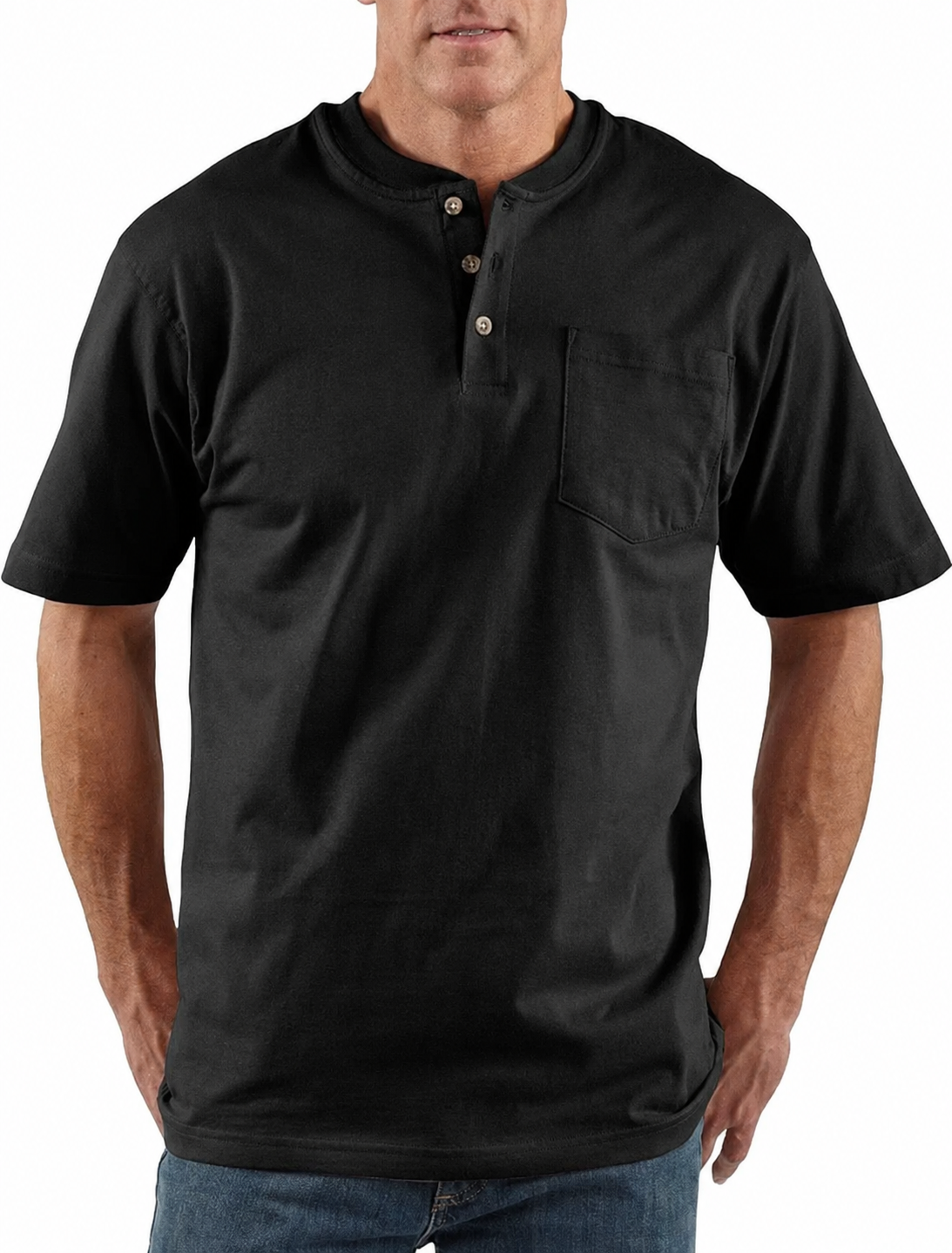 🕒Today Only – Last Day Deal ! CHT Men's K84 Heavyweight Work Polo with pocket（Note: Colors are customizable.)