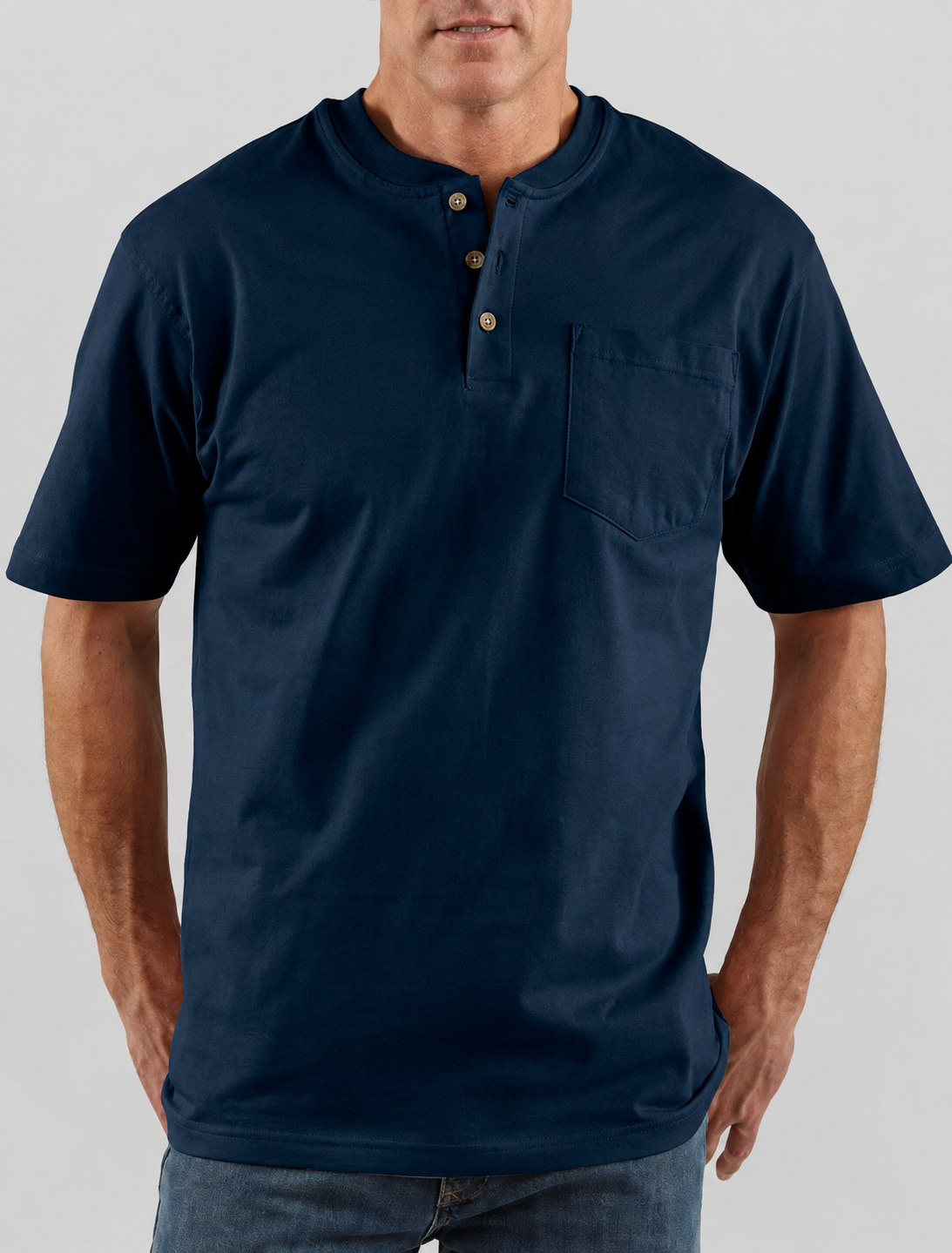 🕒Today Only – Last Day Deal ! CHT Men's K84 Heavyweight Work Polo with pocket（Note: Colors are customizable.)