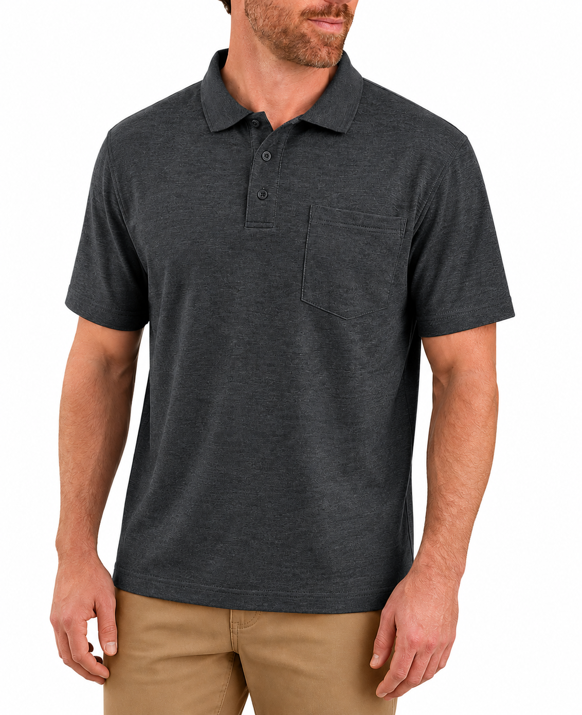 Last Day Promotion 🔥🔥CHT Men's Workwear Loose Fit Heavyweight POLOS (Also Available in Big & Tall)