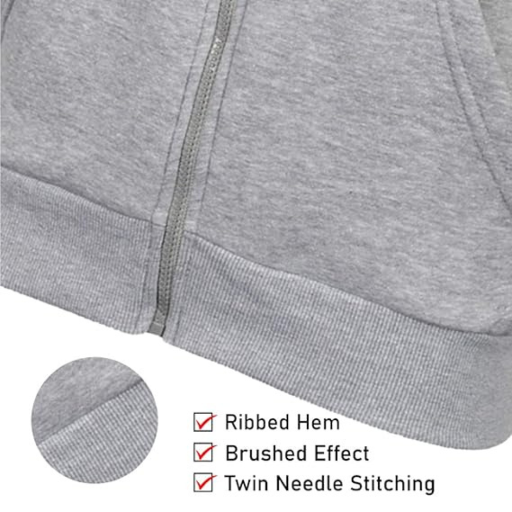 Men's Multi Pack Fleece Zip Hoodie & Jogger Sets - image 3