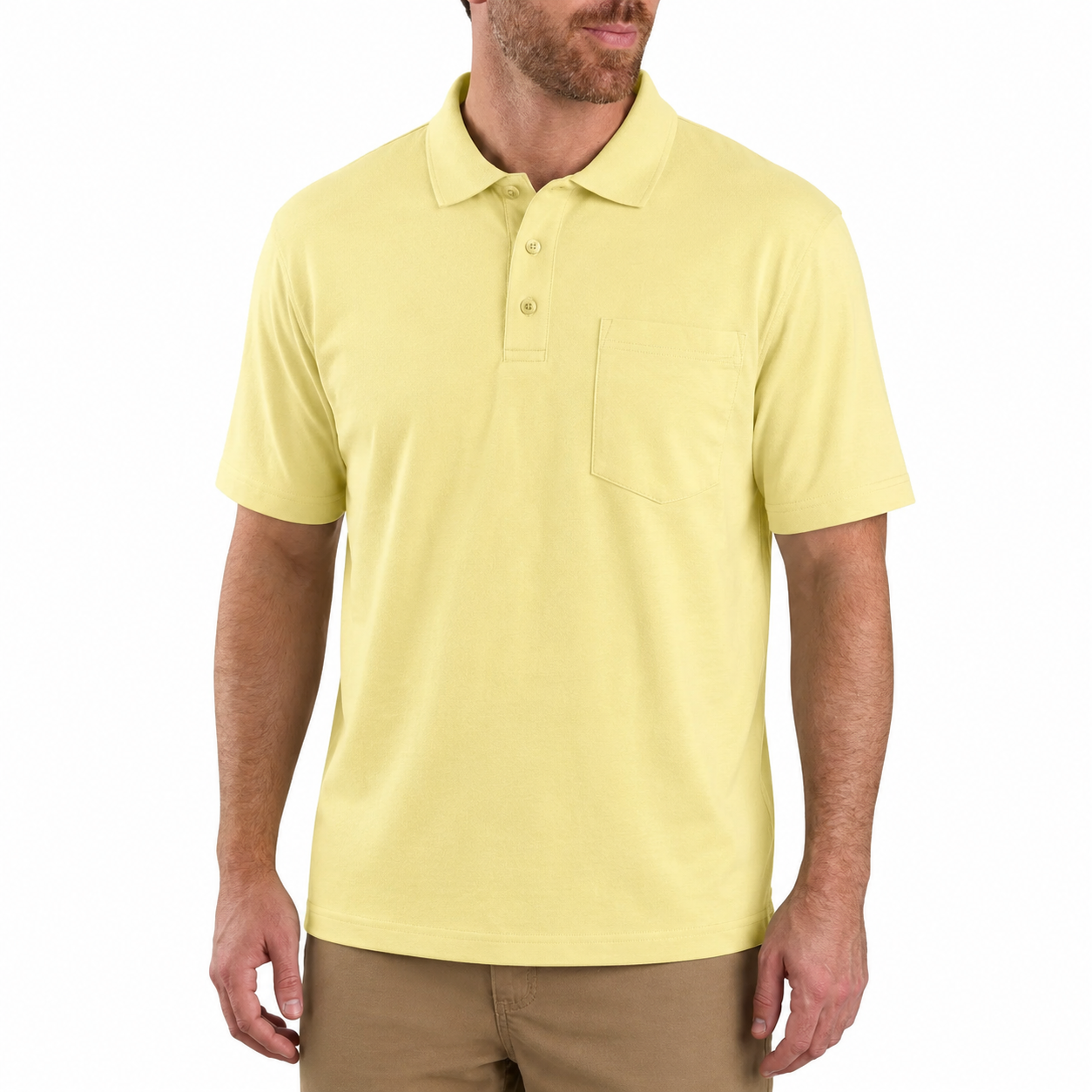 Last Day Promotion 🔥🔥CHT Men's Workwear Loose Fit Heavyweight POLOS (Also Available in Big & Tall)
