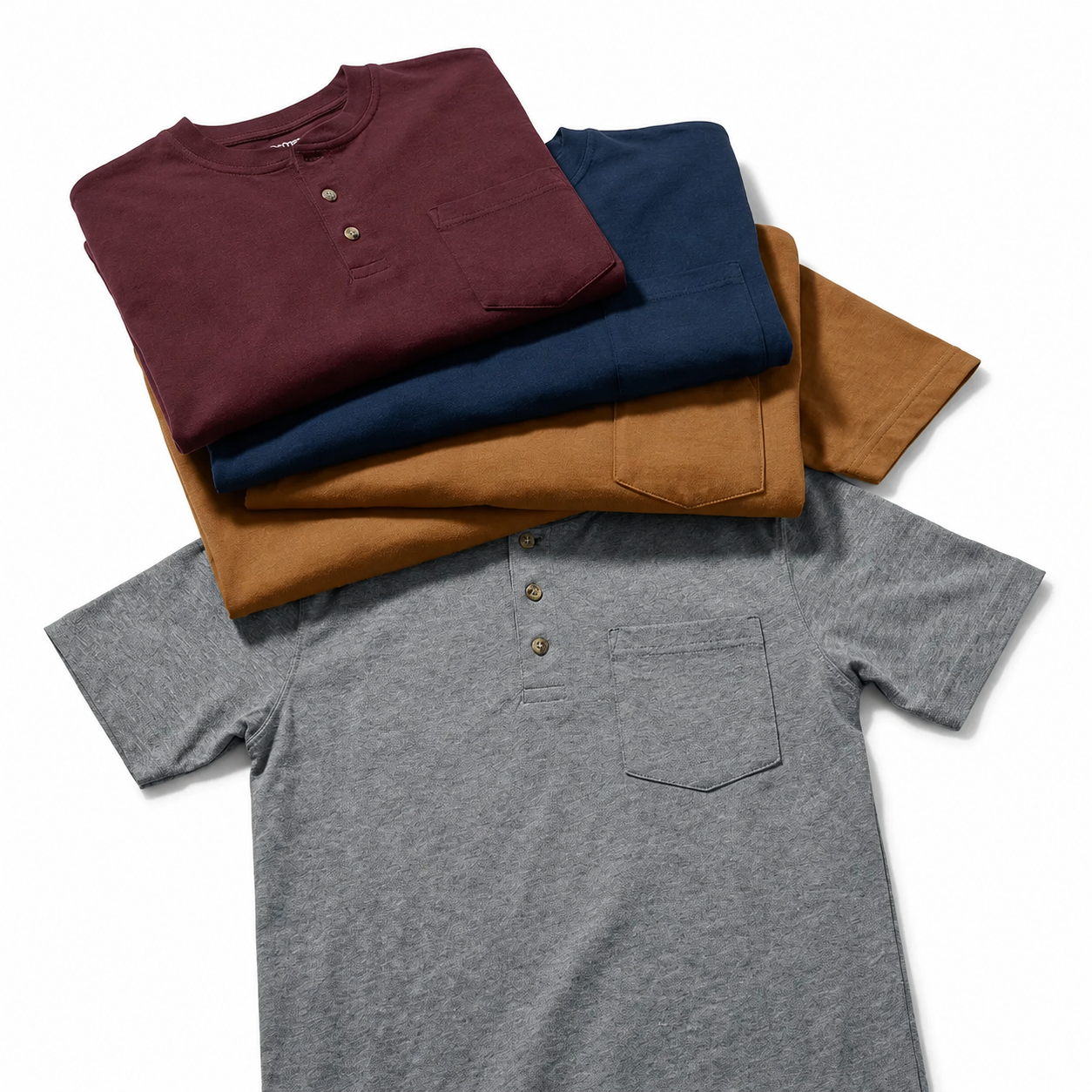 🕒Today Only – Last Day Deal ! CHT Men's K84 Heavyweight Work Polo with pocket（Note: Colors are customizable.)