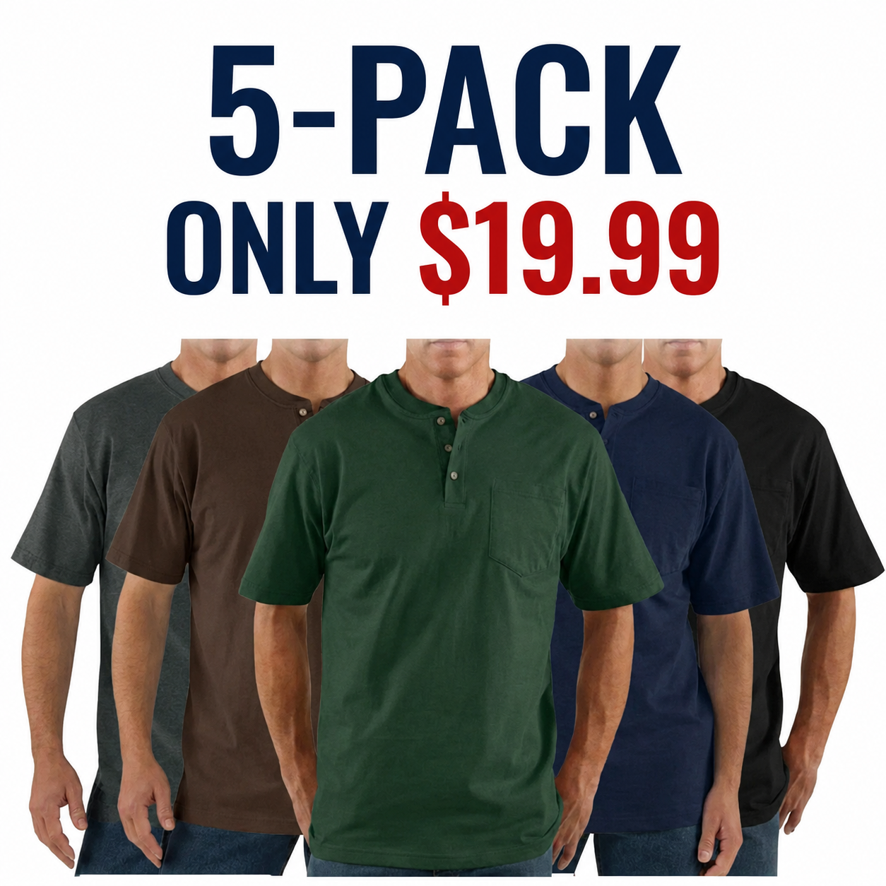 🕒Today Only – Last Day Deal ! CHT Men's K84 Heavyweight Work Polo with pocket（Note: Colors are customizable.)