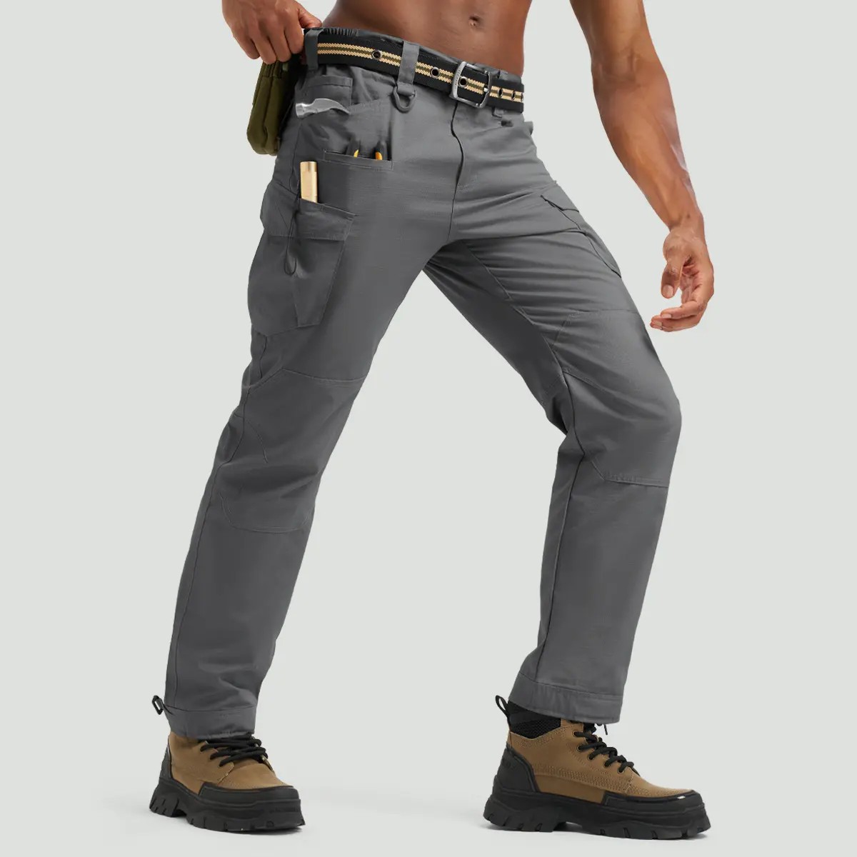 Men's tactical pants side view
