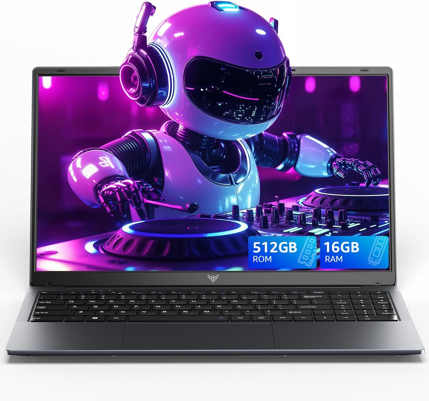 ACEMAGIC LX15 gris oscuro - Portátil 15.6 FHD Intel N95 - 16 GB RAM 512 GB SSD ampliable 2 TB - WiFi 5 BT5.0-Roomgoloft