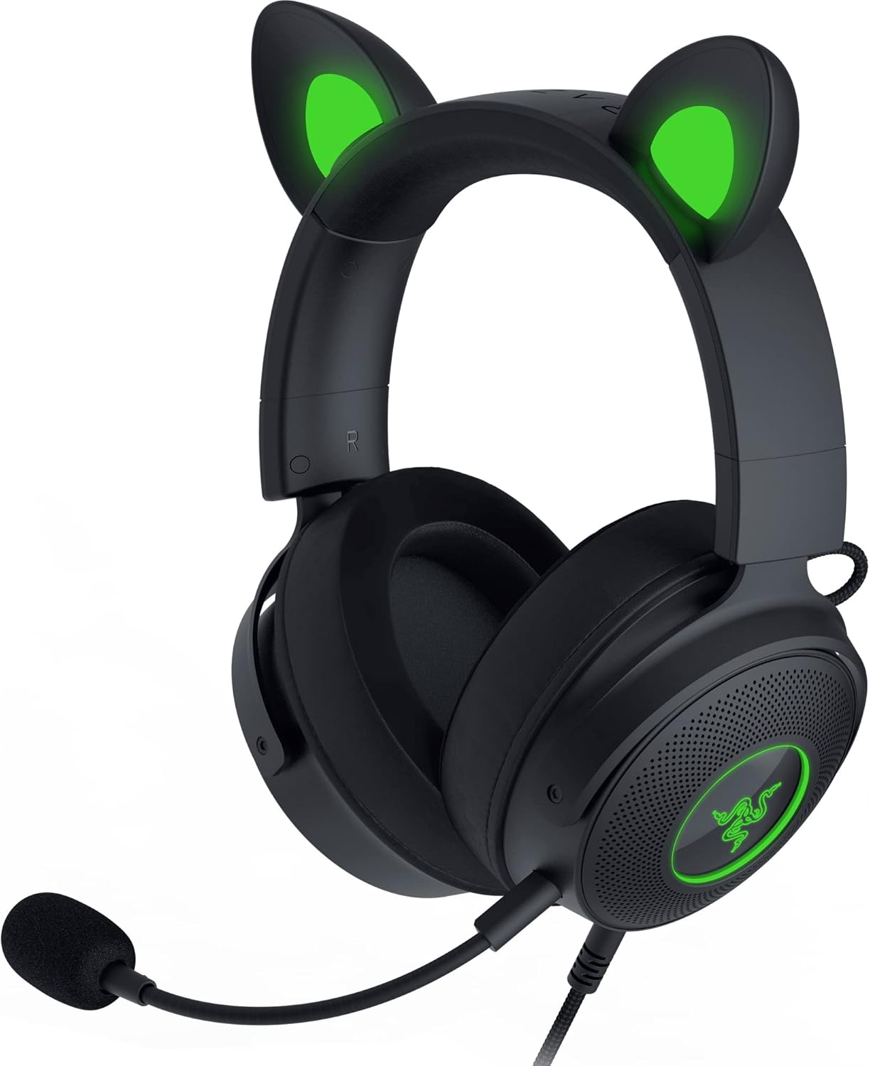 Razer Kraken Kitty V2 Pro negro - Auriculares gaming con aislamiento acústico - Jack 3,5 mm - Cable-Roomgoloft