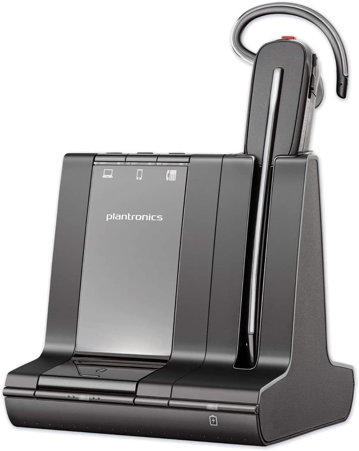 Plantronics Savi 8240 auriculares mono - Inalámbricos negros con ANC - Bluetooth - Cable funda micrófono-Roomgoloft