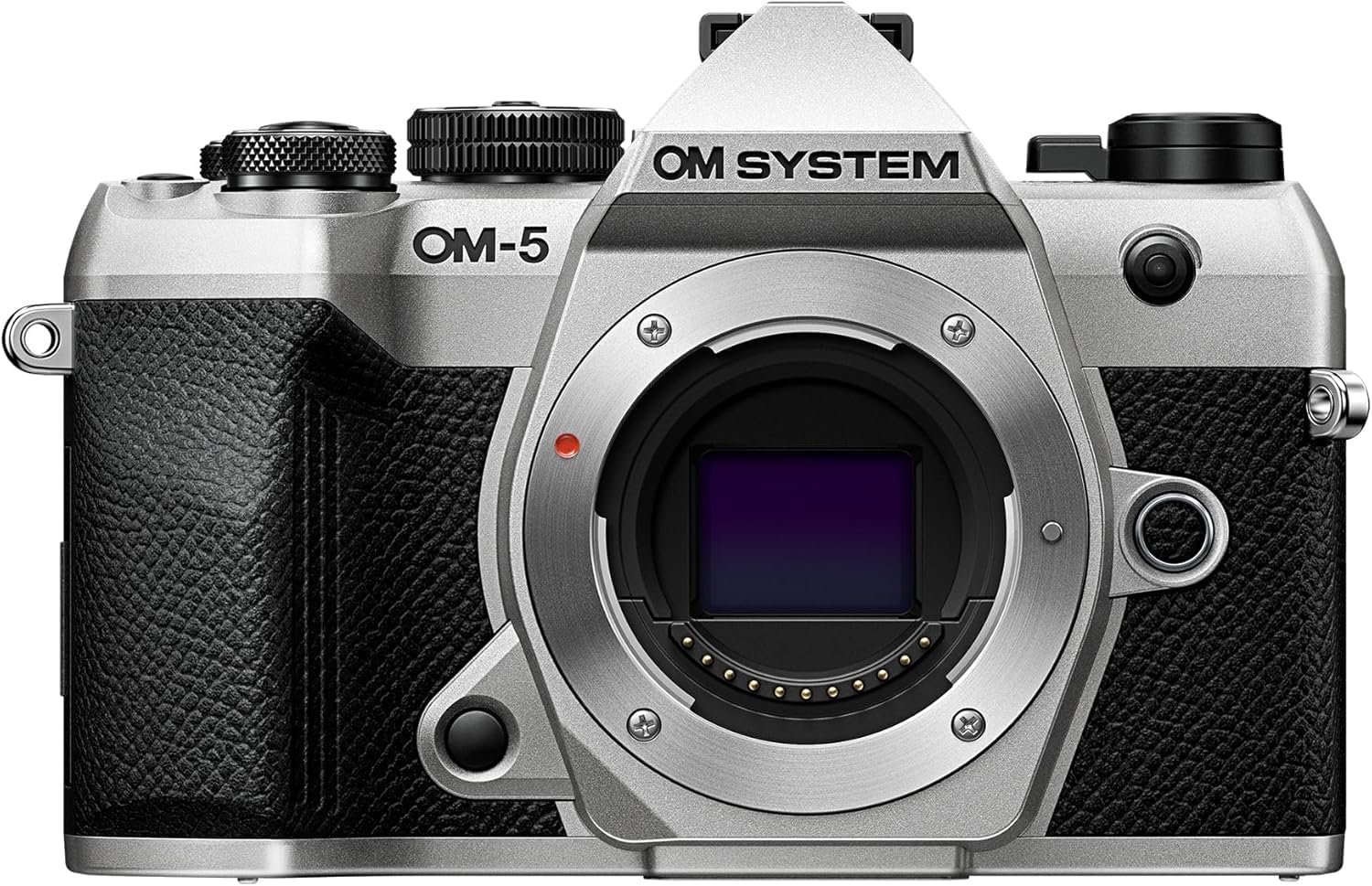 OM SYSTEM OM 5 Mark II - Cámara Micro Cuatro Tercios plata - Sensor Live MOS 20 MP - IP53 y estabilización 5 ejes-Roomgoloft