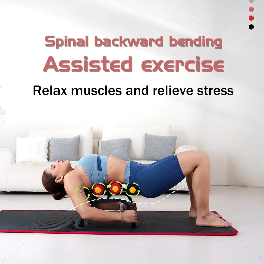 Tabla de Inversión Multifuncional para Espalda y Lumbar, Entrenador de Glúteos y Abdominales, Máquina de Ejercicio para Fortalecimiento, Estiramiento y Relajación