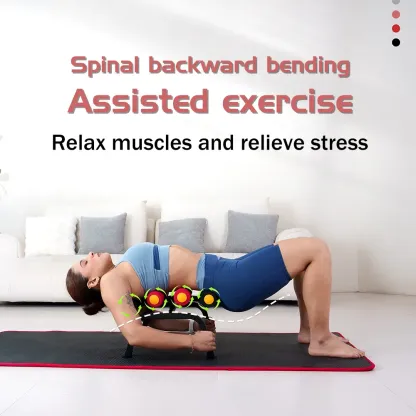 Tabla de Inversión Multifuncional para Espalda y Lumbar, Entrenador de Glúteos y Abdominales, Máquina de Ejercicio para Fortalecimiento, Estiramiento y Relajación
