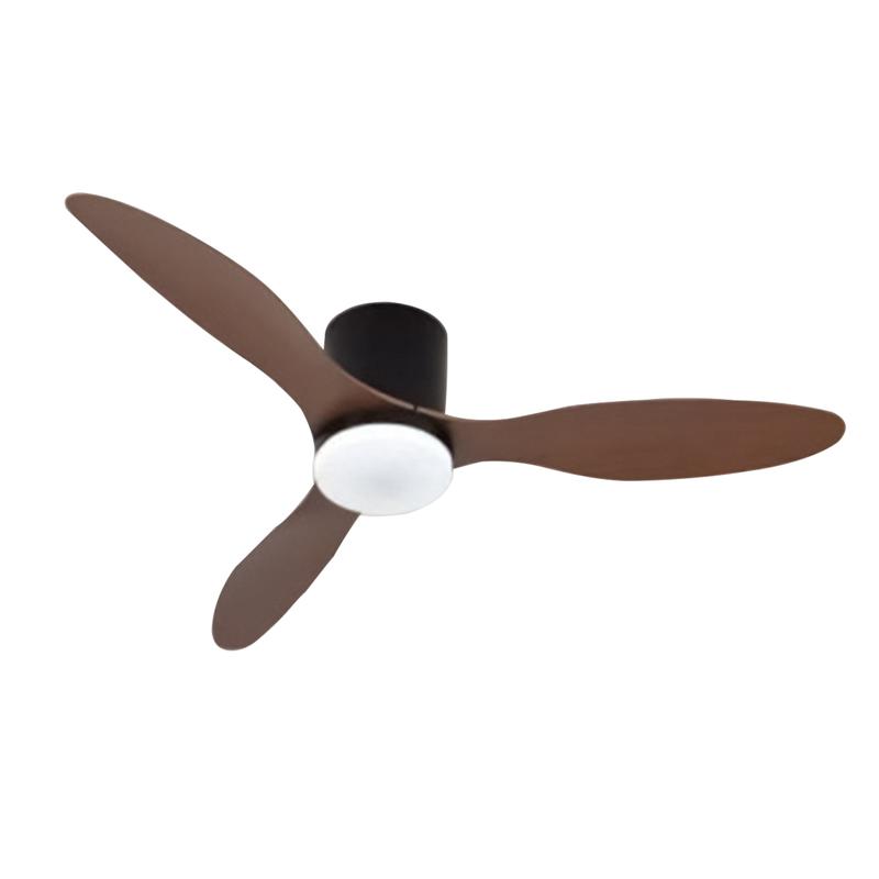 LED Ventilador de Techo 42" con Luz LED Regulable – 3000K-6000K, 85-265V，Blanco/Madera Claro/Negro/Nogal Negro