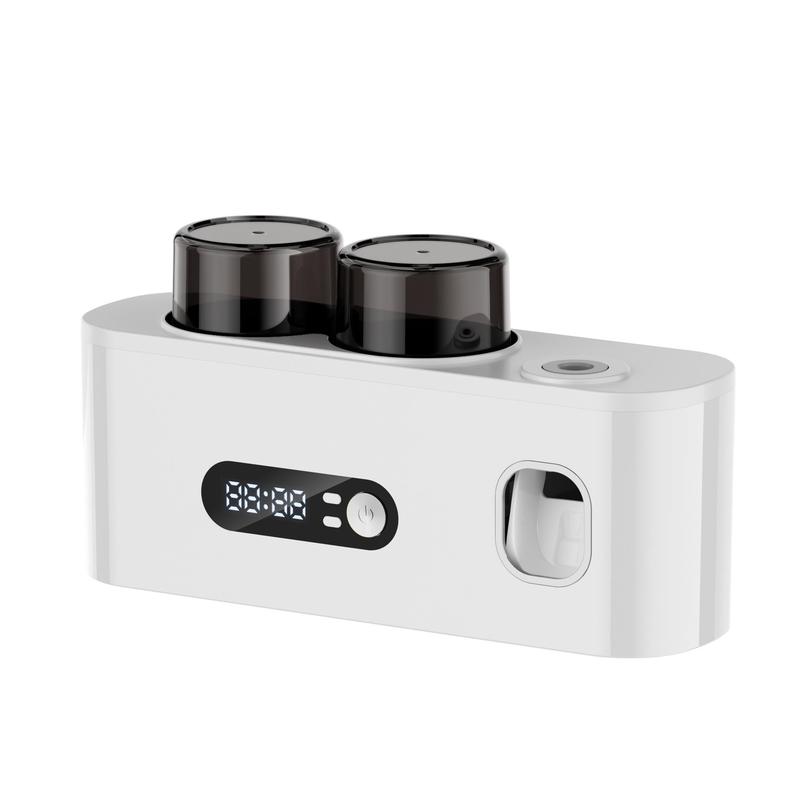 UV Smart Toothbrush Holder With Automatic Toothpaste Dispenser – Wall-Mounted Multifunctional Electric Toothbrush Organizer For Bathroom And Home Use