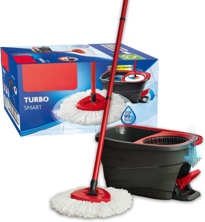 Set de Fregona Giratoria con Cubo y Escurridor | Limpieza Rápida y Eficiente para Todo Tipo de Suelos