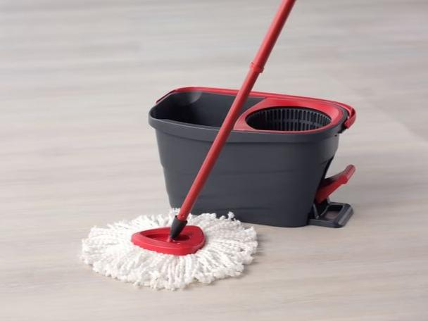 Set de Fregona Giratoria con Cubo y Escurridor | Limpieza Rápida y Eficiente para Todo Tipo de Suelos