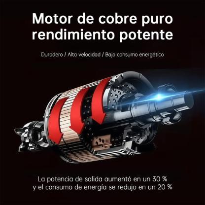Ventilador con lámpara portátil, con batería de litio | Ideal para: trabajo al aire libre, campamento, pesca, emergencias | Enorme duración de batería y alta potencia