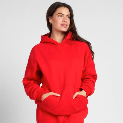 Hoodie Soft Oversized Sweatshirt With Storage Pockets For Travel