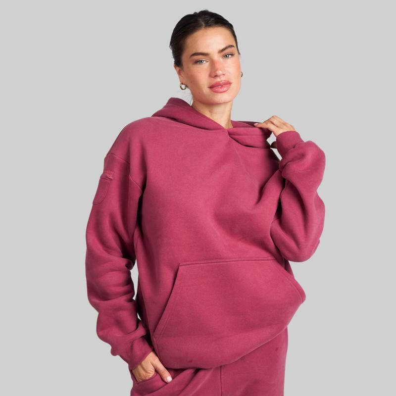 Hoodie Soft Oversized Sweatshirt With Storage Pockets For Travel