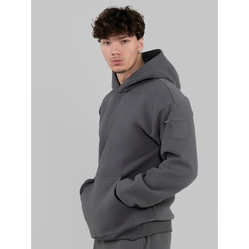 Hoodie Soft Oversized Sweatshirt With Storage Pockets For Travel