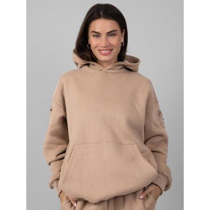 Hoodie Soft Oversized Sweatshirt With Storage Pockets For Travel