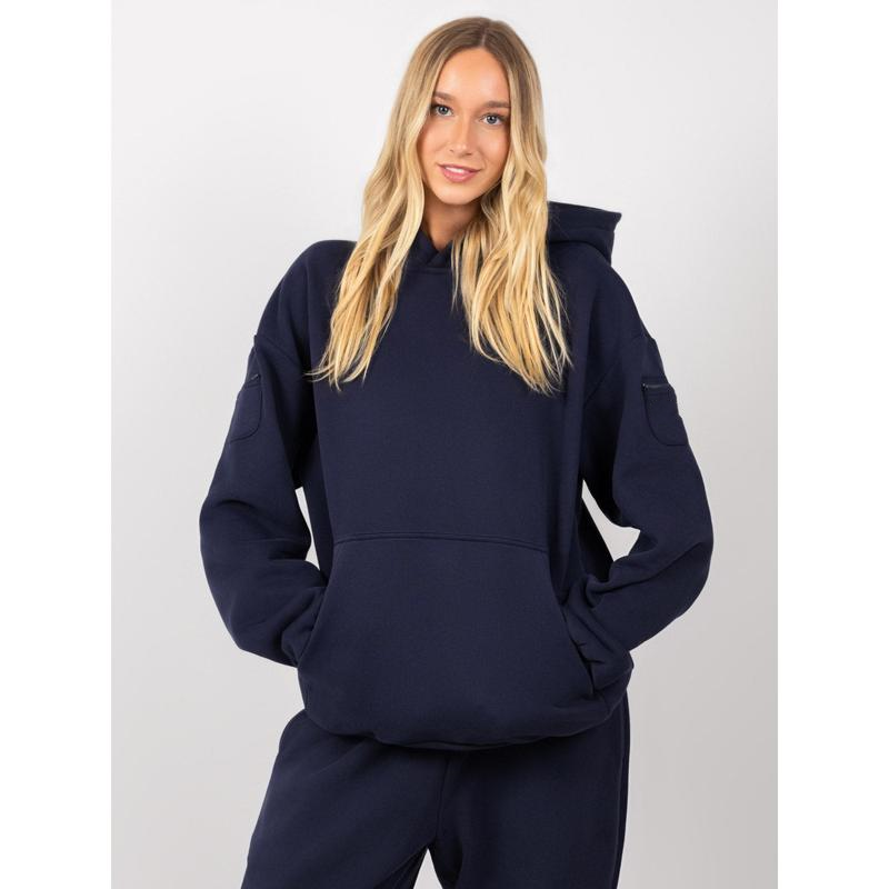 Hoodie Soft Oversized Sweatshirt With Storage Pockets For Travel