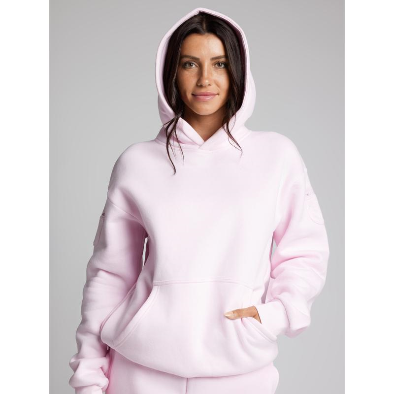 Hoodie Soft Oversized Sweatshirt With Storage Pockets For Travel